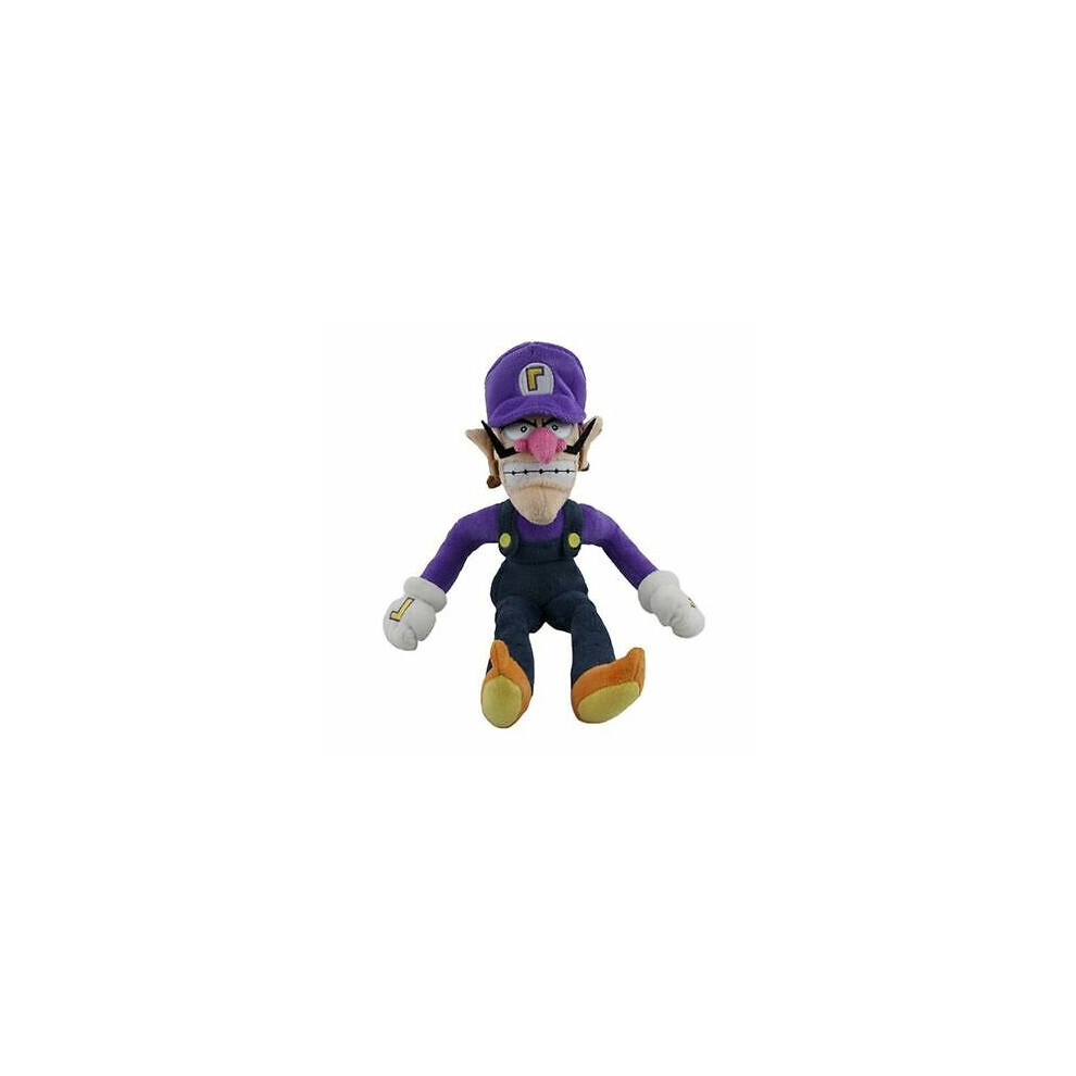 (30cm Waluigi) Cute Super Mario BrosSoft Plush 12" WALUIGI Toy Doll Stuffed Soft Gifts For Kid