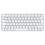 Apple Apple Magic keyboard USB + Bluetooth Dutch Aluminium, White 1