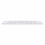 Apple Apple Magic keyboard USB + Bluetooth Dutch Aluminium, White 2
