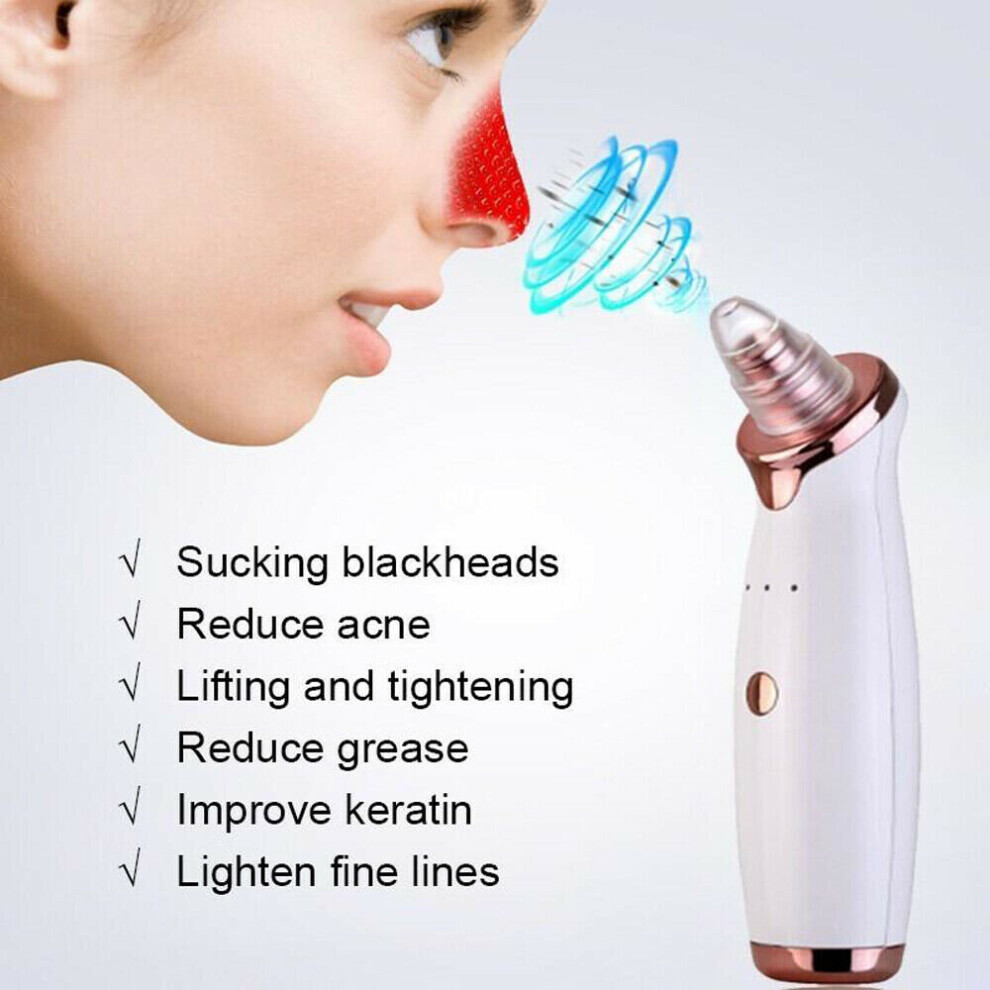 Jardiboutique Skin Electric Cleaner Care Facial Pore Blackhead Remover Vacuum Acne Cleaner Uk