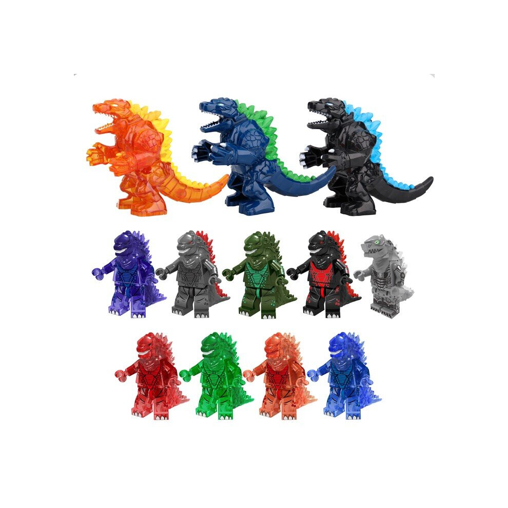 3 9Pcs Godzilla Action Mini Figure Set Fit Lego