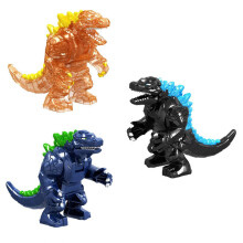 (3 pièces Godzilla) Ensemble de figurines d'action Godzilla en 3 ou 9 pièces, compatibles avec LEGO
