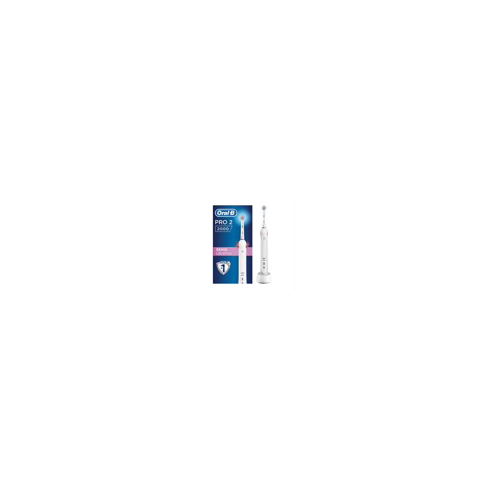 Oral B Pro 2 2000S Sensi Clean Electric Rechargeable Toothbrush