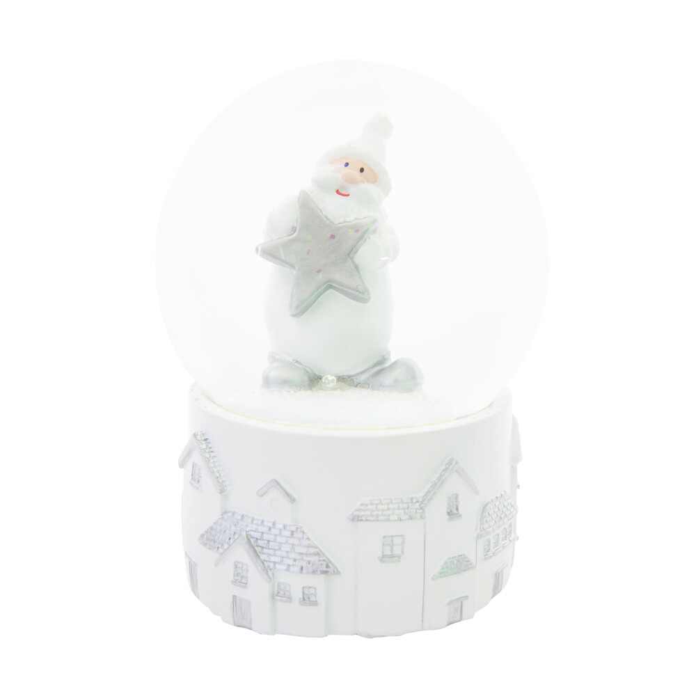The Christmas Workshop 70959 Musical Snow Globe / Santa & Star Scene
