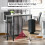 Homcom HOMCOM Bar Table Breakfast Dining Table Coffee Table Adjustable Feet 5