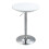 Homcom HOMCOM Painted Top Bistro Pub Table Adjustable Swivel Counter Home 1