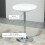 Homcom HOMCOM Painted Top Bistro Pub Table Adjustable Swivel Counter Home 4