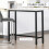 Homcom HOMCOM Bar Table Breakfast Dining Table Coffee Table Adjustable Feet 4