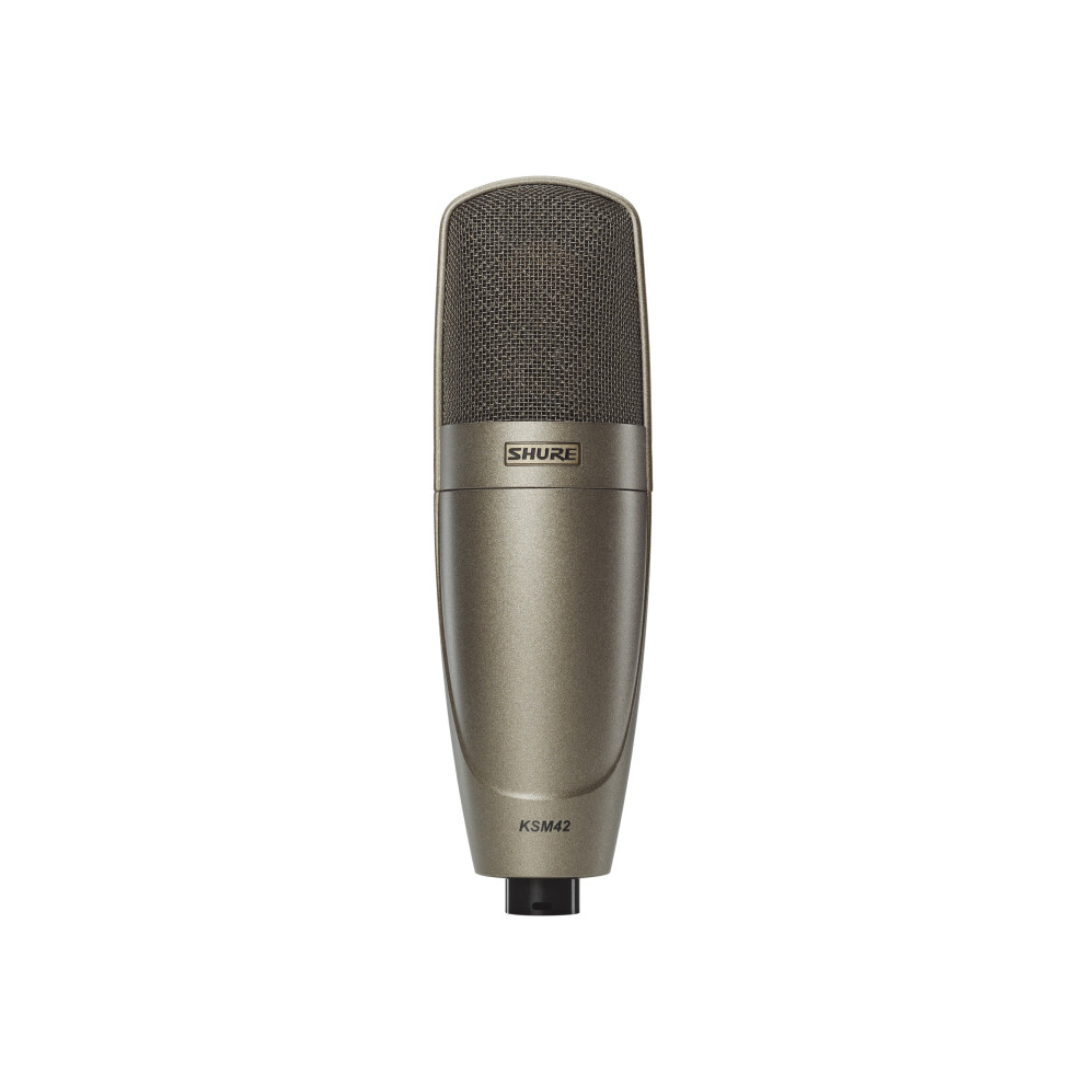 Shure KSM42/SG Large Dual-Diaphragm Microphone 3 Pin XLR Grey