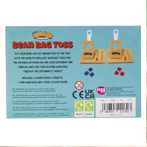 World's Smallest Beanbag Toss 1