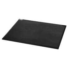 Sigel Cintano Mouse Mat Pad - Premium Imitation Leather, 22 x 20 cm, black