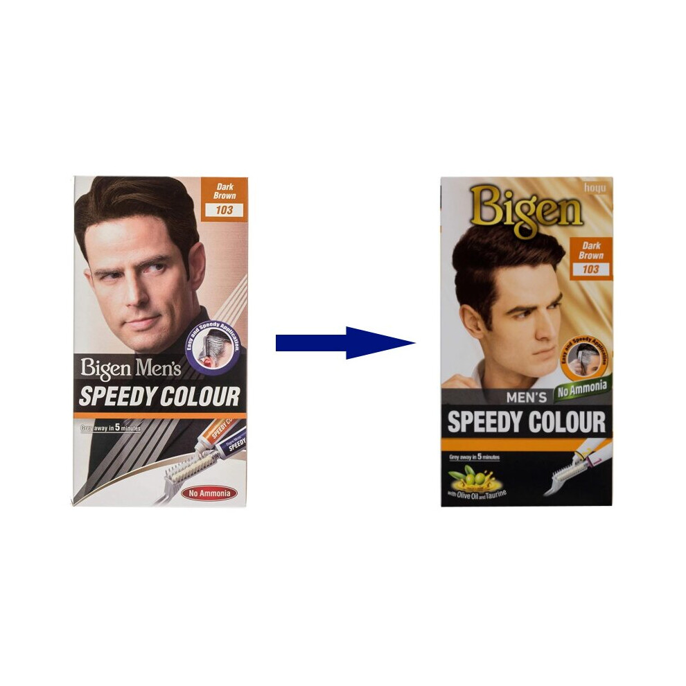 Bigen Hombre Speedy Color Marr?N Oscuro #103-image