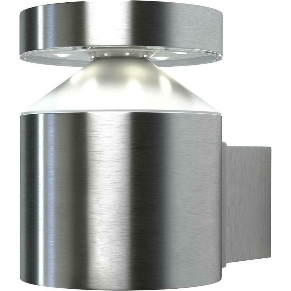 Osram Outdoor LED Wall Light - Cylinder Stainless Steel
