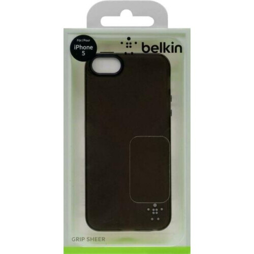Belkin Belkin Translucent Grip Case for iPhone SE/5 and 5s Black