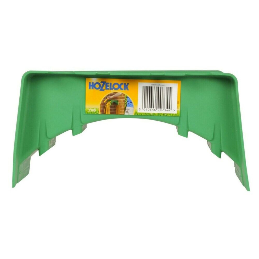 Hozelock Hose Wall Hanger for up to 30 Metre of 12.5mm (1/2") Hose Pipe (Green)