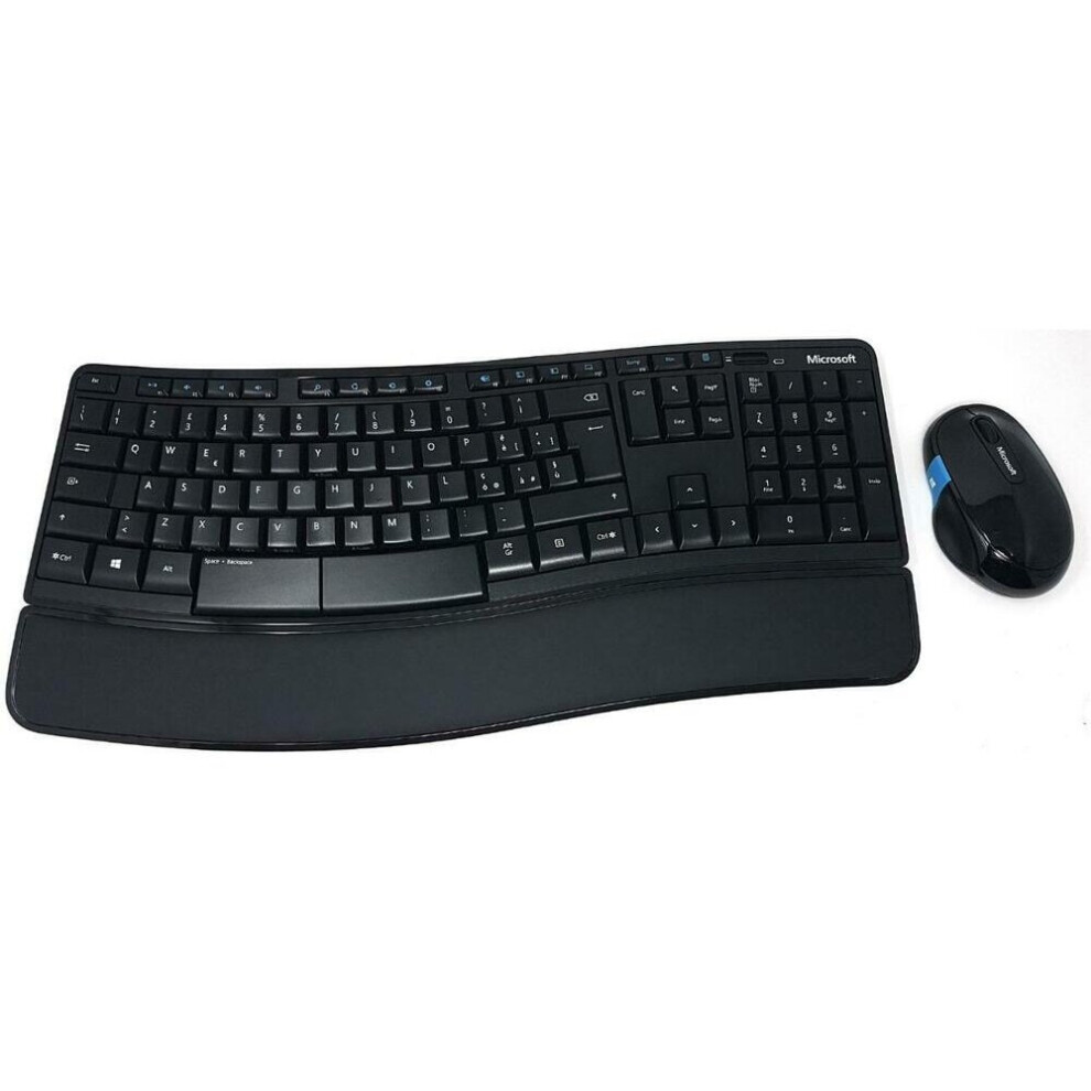 Microsoft Sculpt Comfort Desktop Keyboard And Mouse Set, Italian Layout - QWERTY