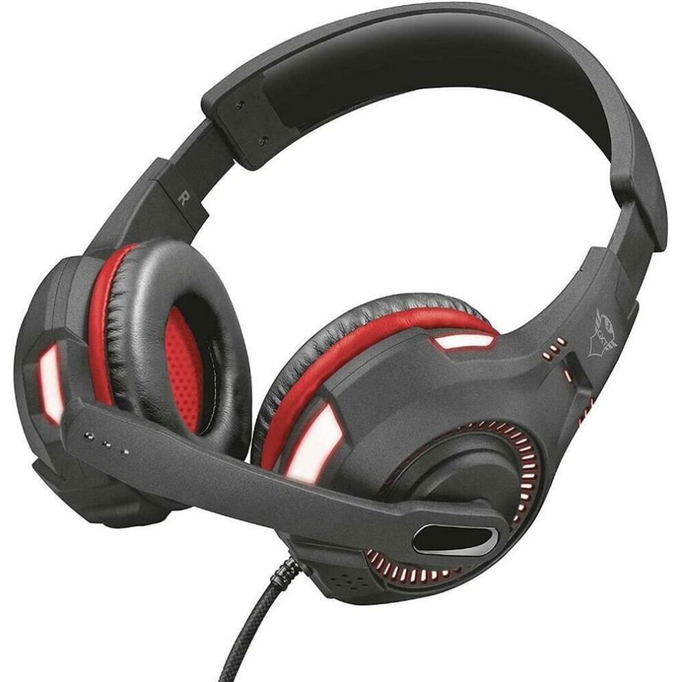 Trust Gxt 407 Ravu Illuminated Led Gaming Headset - 23372 8713439233728
