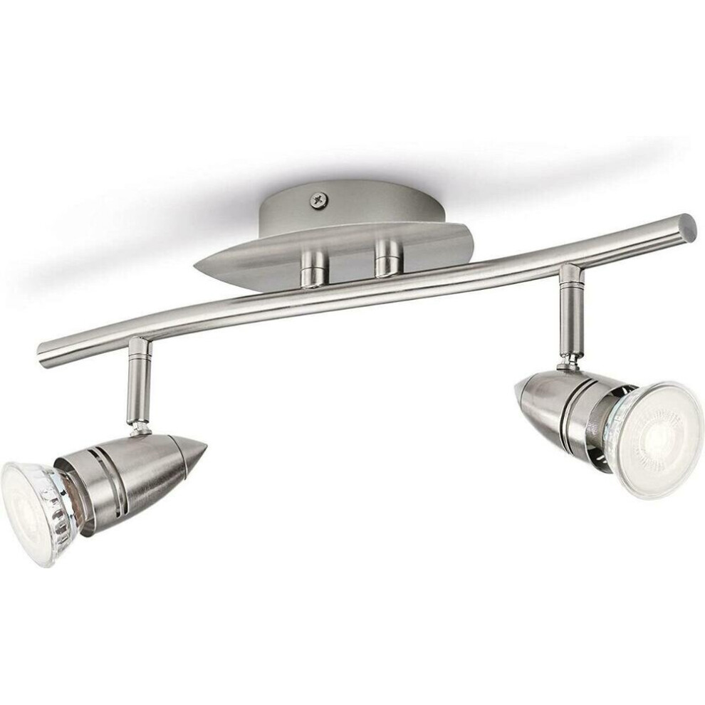 Philips MyLiving LED Spotlight Comet 460 Brushed Steel Metal 3.5W 14.5x33.5 x17 - Image 2