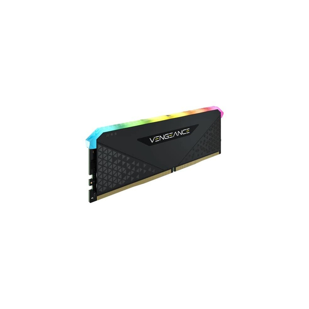 Corsair Vengeance Rgb Rs 8Gb Memory (1 X 8Gb), Ddr4, 3200Mhz (Pc4-25600), Cl16, Xmp 2.0, 6 Leds, Black