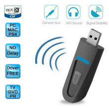 Bluetooth 5.0 Audio USB Transmitter Apt-X LL Stereo Dongle Adapter TV PC Switch