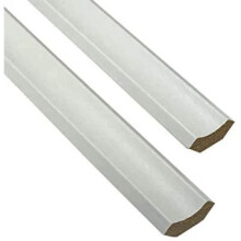 White Scotia Beading - Laminate Floor Beading & Skirting - 1.2m Length