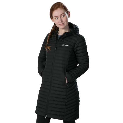 Berghaus (14, Black) Berghaus Womens 2021 Nula Micro HydroLoft Lightweight Packable Insulated Jacket