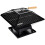Practical Square Steel Portable Fire Pit Grill Camping Barbecue Garden 4