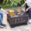 Bronze Effect Square Design Fire Pit Barbecue Grill, Best 5