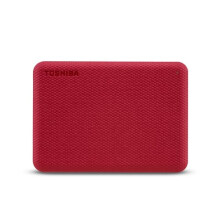 Disco rigido esterno - TOSHIBA - Canvio Advance - 1 To - Rosso