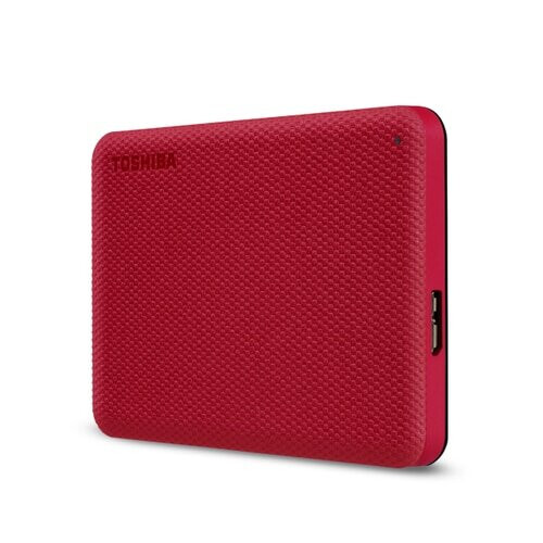 Toshiba Disco rigido esterno - TOSHIBA - Canvio Advance - 4 To - Rosso 2