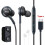 (Black) Akg Earphones Eo-ig955 Headset In-ear Type-c With Mic Wired 3