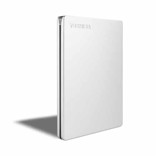 Toshiba Disco Rígido Externo - TOSHIBA - Canvio Slim - 2TB - Prata