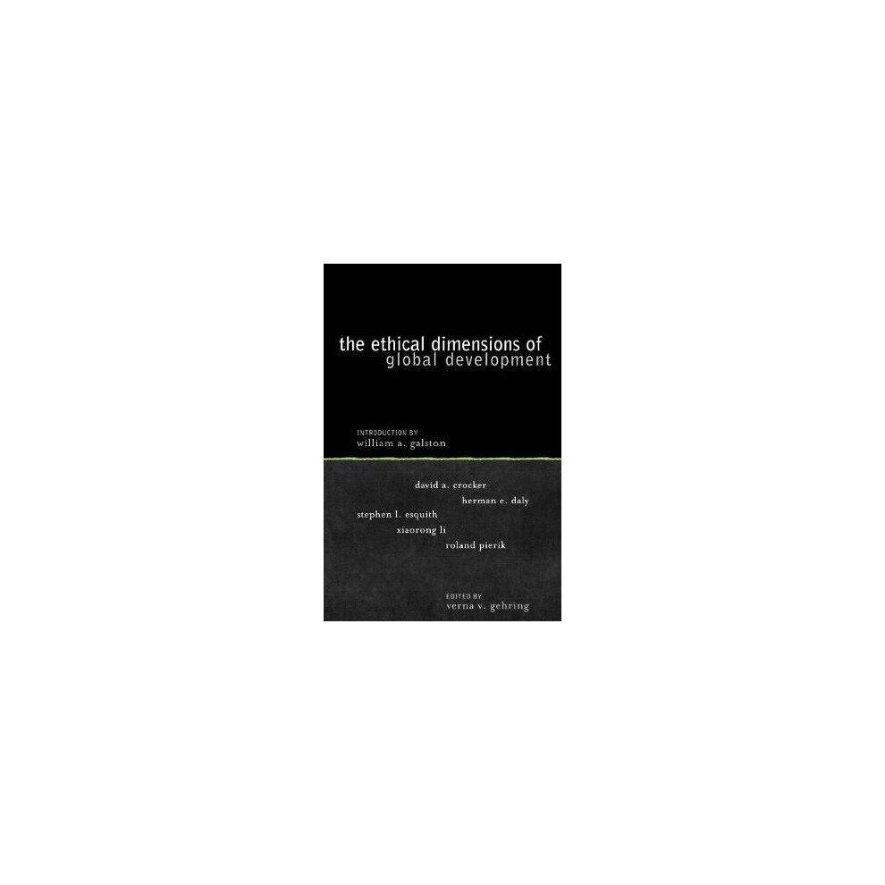 Ethical Dimensions of Global Development