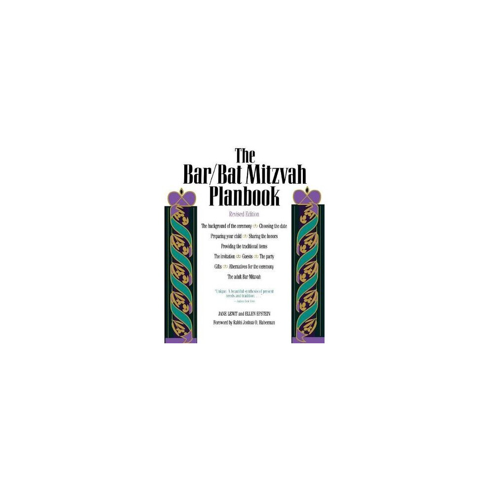 The Bar/Bat Mitzvah Planbook