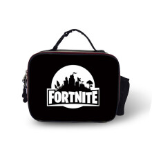 (Pattern 13) Fortnite Lunch Box Bag Outdoor leather Lunch Bag