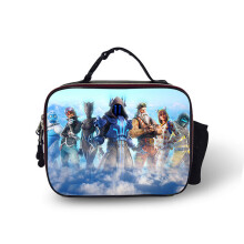 (Pattern 26) Fortnite Lunch Box Bag Outdoor leather Lunch Bag