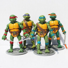 Teenage Mutant Ninja Turtles Klasszikus Gyűjtemény Akciófigurák – 4 db TMNT játékok