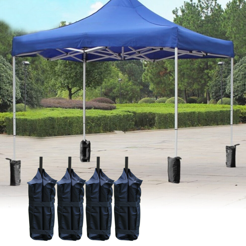 Denny International 4Pcs Gazebo Pole Foot Leg Sandbag Secure Weight Marquee Market Stall Sand Bags