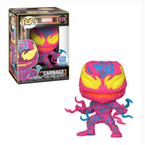 Venom Carnage Black Light Rare Vinyl Action Figure 1