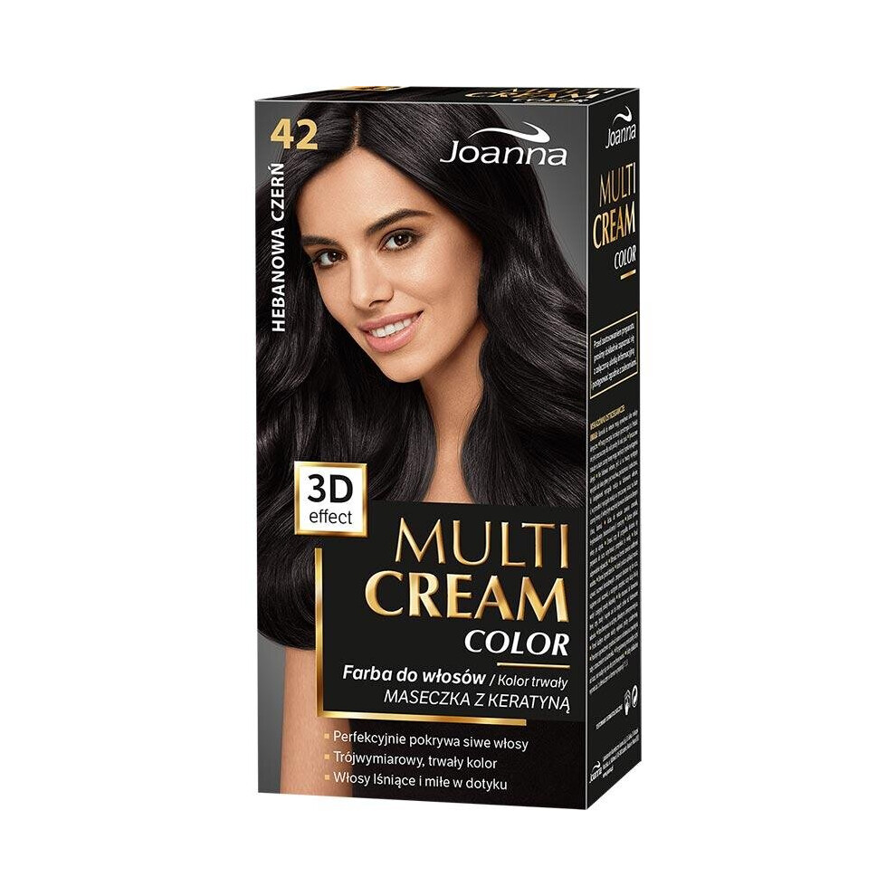 Joanna Black,Cream Multi Cream Farba 42 Hebanowa Czerå