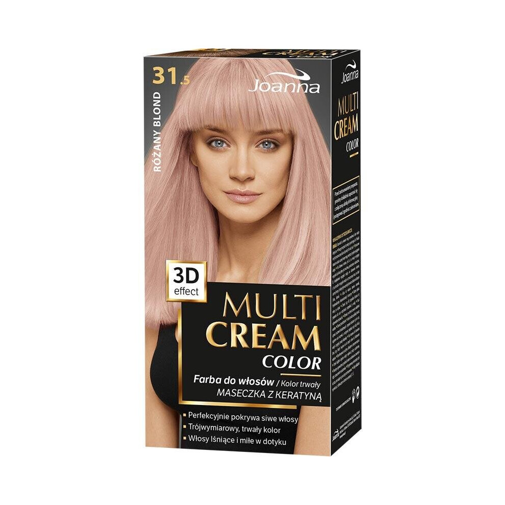 New Joanna Multi Cream Farba 31.5 Różany Blond Pink,Cream