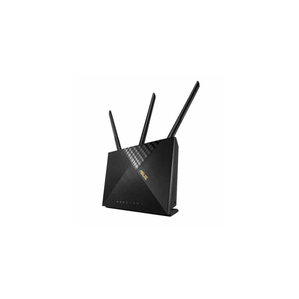 Asus 4G-Ax56 Wireless Router Gigabit Ethernet Dual-Band (2.4 Ghz / 5 Ghz) 3G Black