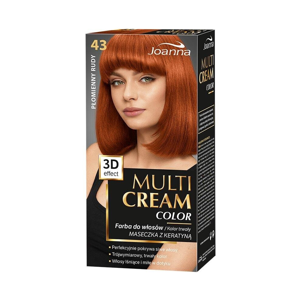 Joanna Red,Cream Multi Cream Farba 43 PåOmienny Rudy
