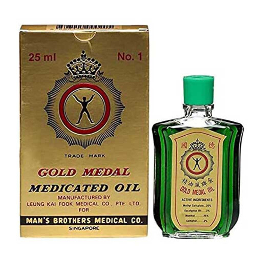 Body Pain Relief Gold Medal Medicated Oil Experience Soothing Comfort and Fast Relief with this Powerful Medicated Oil 25ml