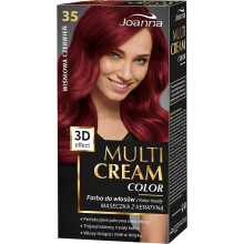 JOANNA Multi Cream Color hårfarve 35 Kirsebærrød
