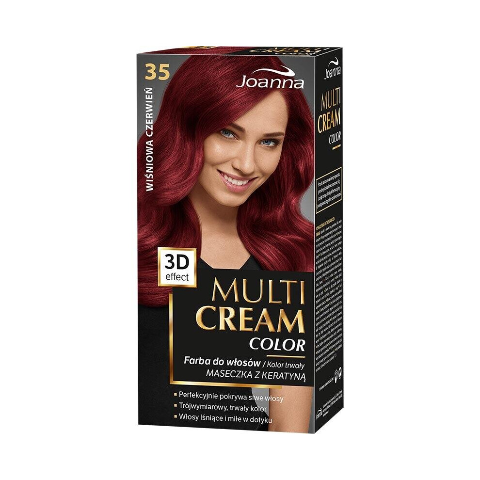 Joanna Red,Cream Multi Cream Farba 35 WiåNiowa Czerwieå
