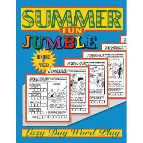 Summer Fun Jumble Lazy Day Word Play Jumbles