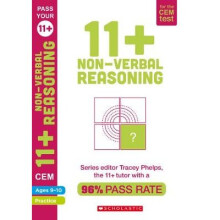 11 Practice for the CEM Test Practice and Assessment for NonVerbal Reasoning Ages 910 by Tracey Phelps, the tutor with a 96 pass rate Pass Your 11