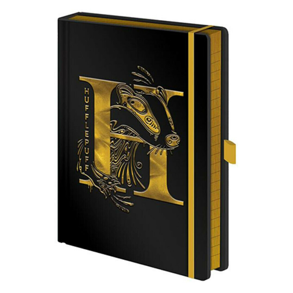 Harry Potter Hufflepuff Foil A5 Composition Notebook