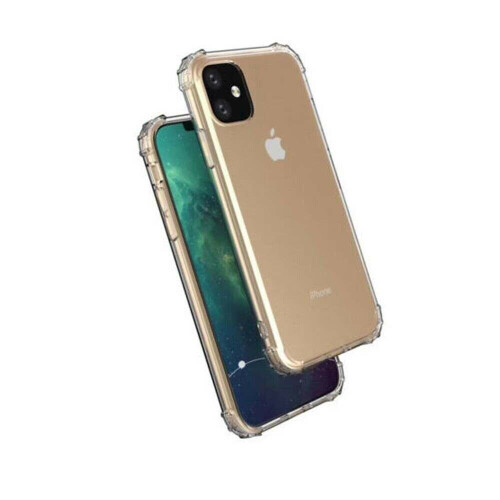 (Clear) Case For Apple iPhone 13 Pro Max Plain Silicone Gel Phone Cover 1